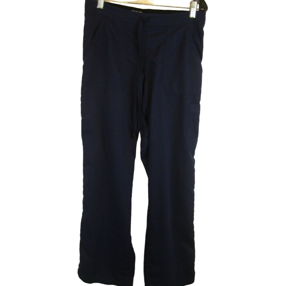 Womens Grey's Anatomy Navy Scrub Pants Bottoms sz S(30x29x8r)